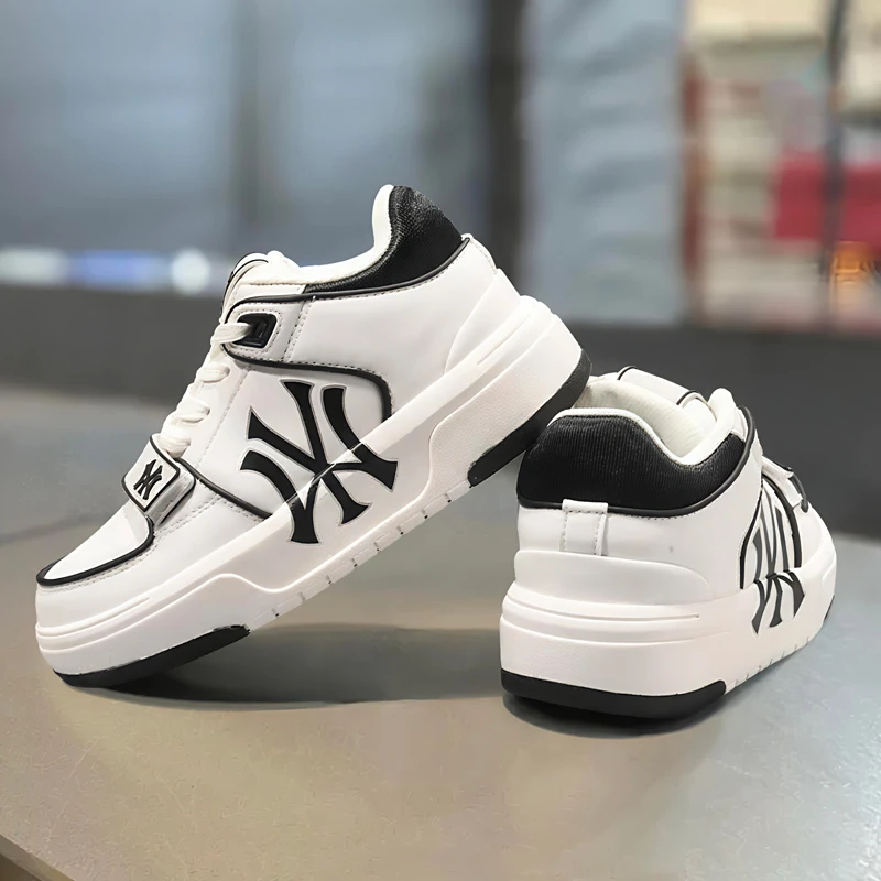 超火鞋子洋基队男鞋2025春秋新款厚底增高老爹鞋学长百搭休闲板鞋