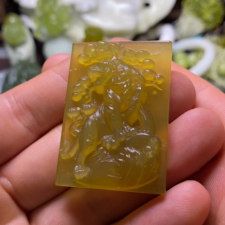 岫玉未镶嵌岫玉颈饰