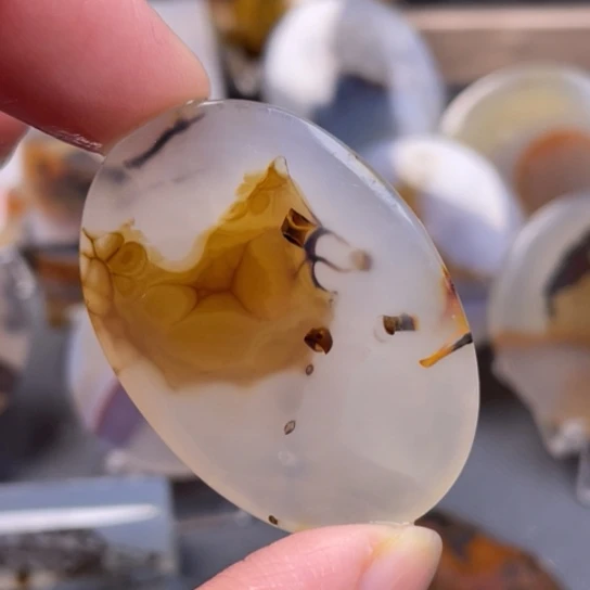 玛瑙/玉髓吊坠(不含链)未镶嵌