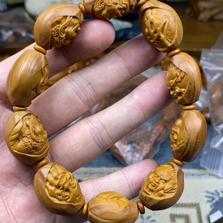 橄榄核手串/手链橄榄核雕工艺手串