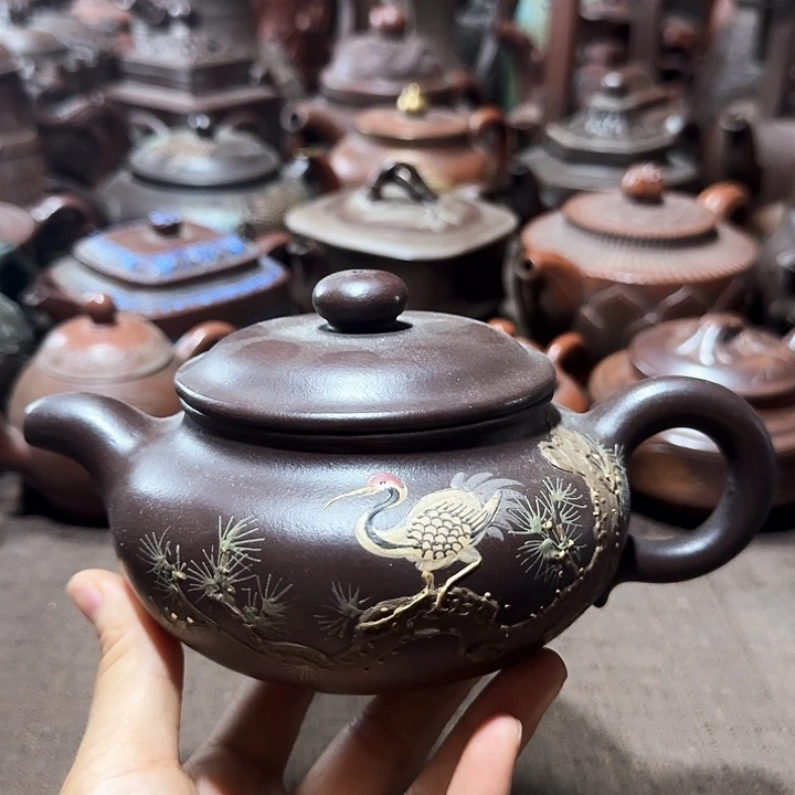 泥塑紫砂壶紫砂壶