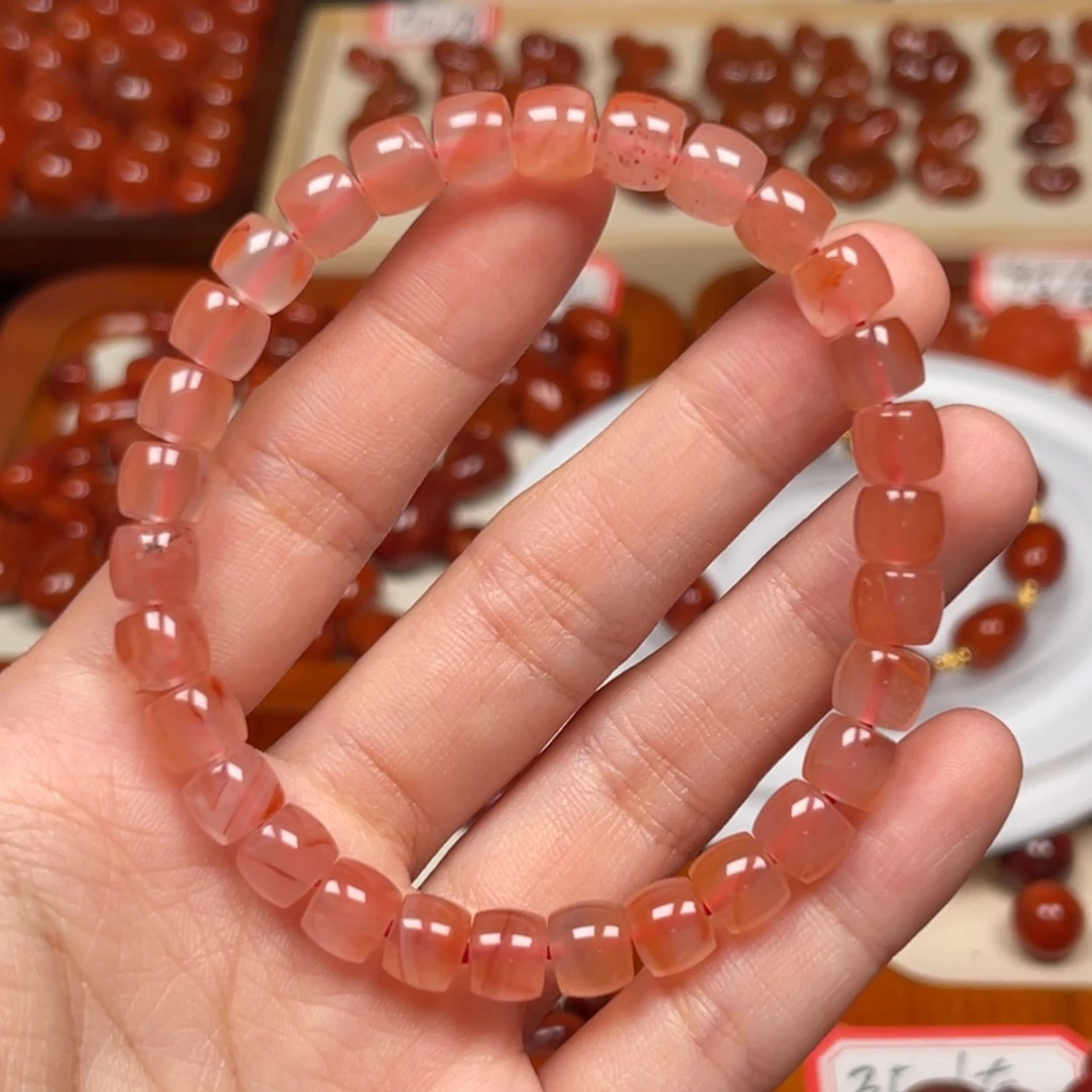 南红玛瑙未镶嵌手串