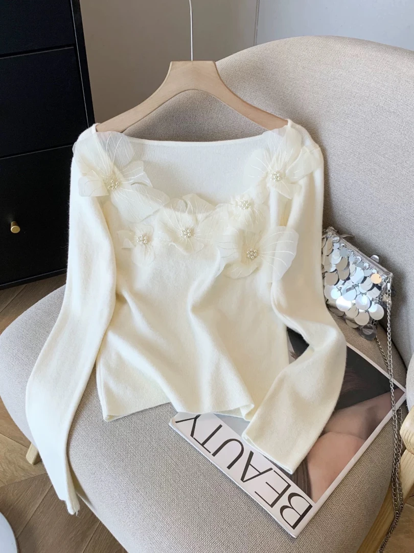 韩版百搭秋冬女装爆款 针织内搭打底衫