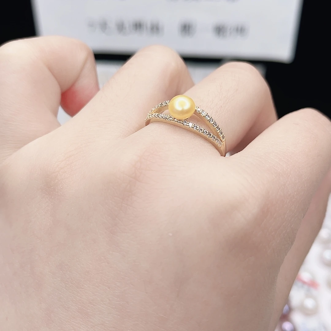 淡水珍珠吊坠(赠链)合金