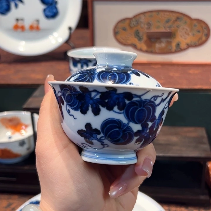 小卿亭 瓜瓞盖碗100ml