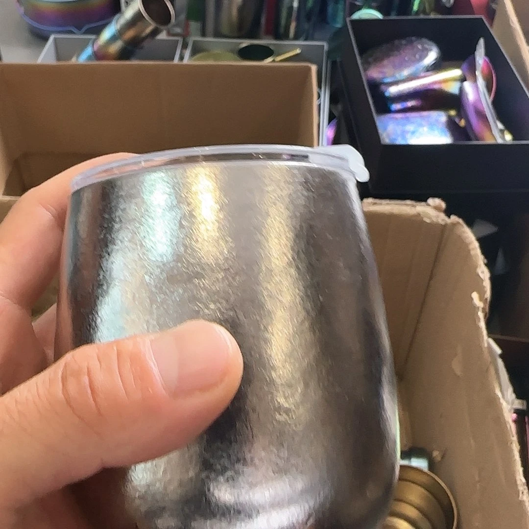 纯钛钛色260鹅蛋杯