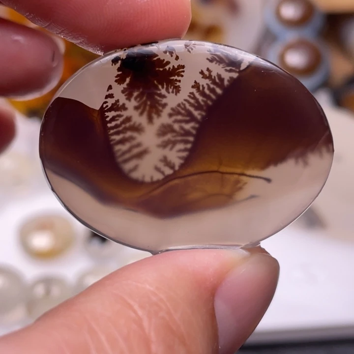 玛瑙/玉髓未镶嵌吊坠(不含链)