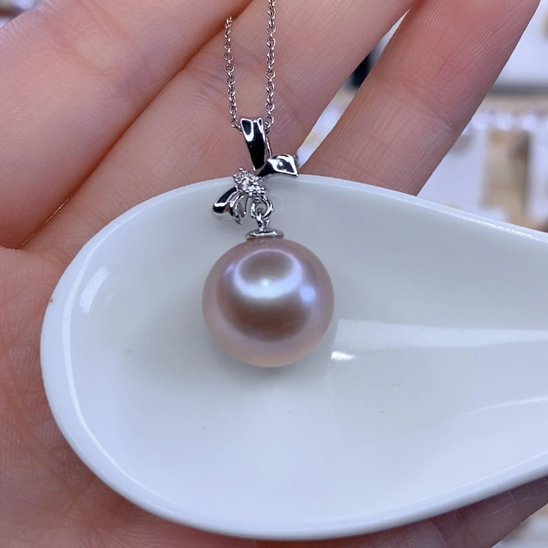 淡水珍珠颈饰合金