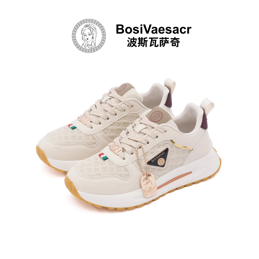 【男女同款】Bosi Vaesacr波斯瓦萨奇加绒百搭高定厚底轻奢时尚鞋