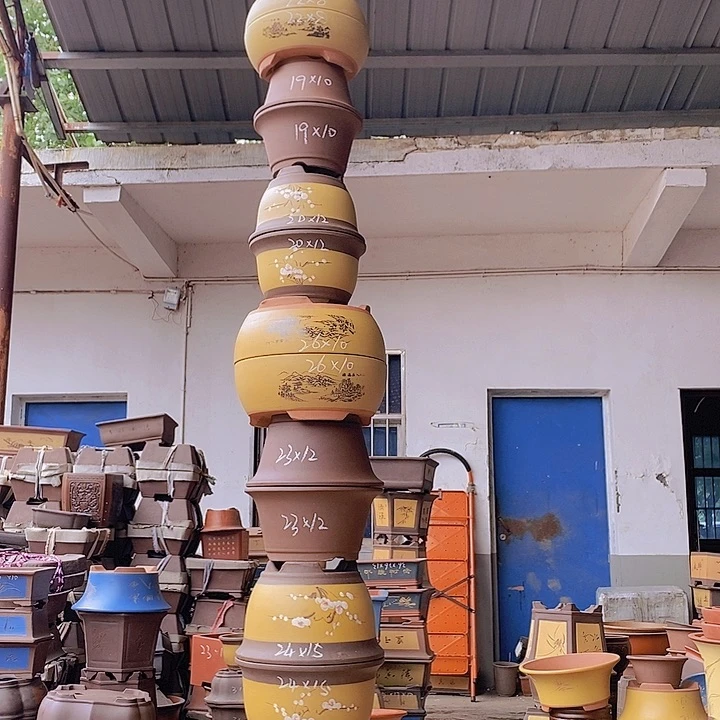 紫砂花盆紫砂花盆