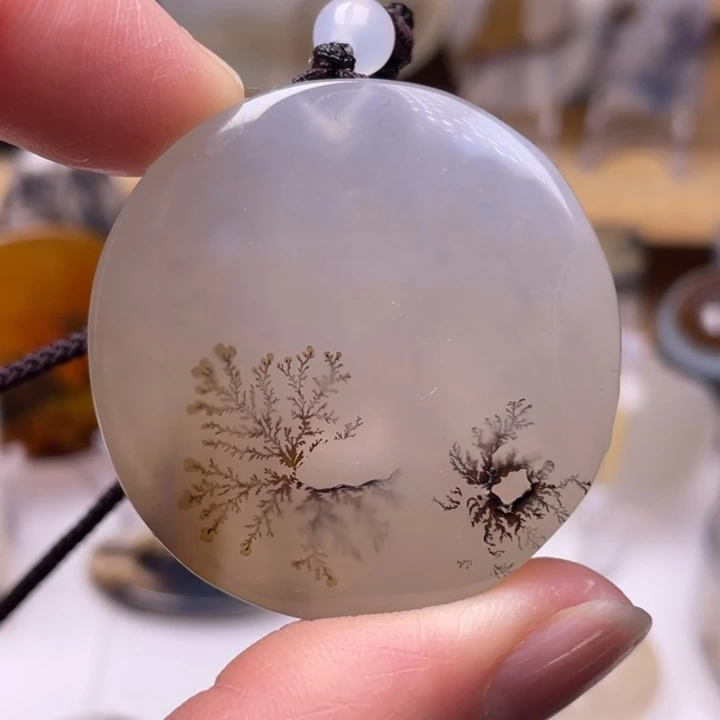 玛瑙/玉髓未镶嵌吊坠(不含链)