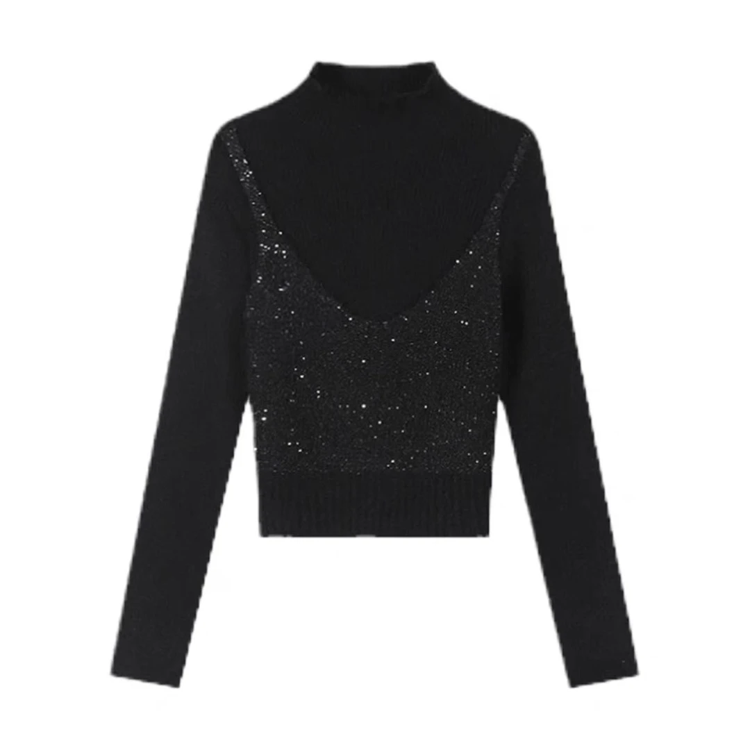 『时尚毛衣Q』时尚百搭休闲舒适简约潮流毛衣9572