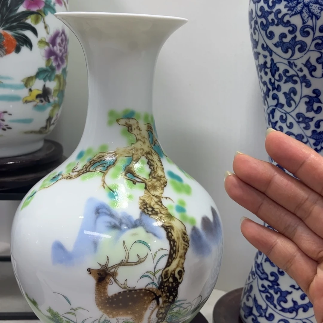 景德镇陶瓷花瓶摆件