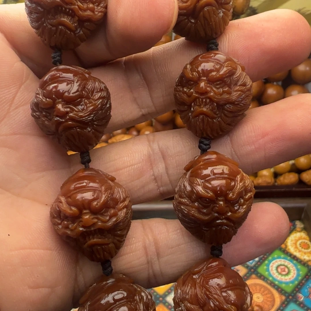 橄榄核手串/手链2.0铁盒钟馗头