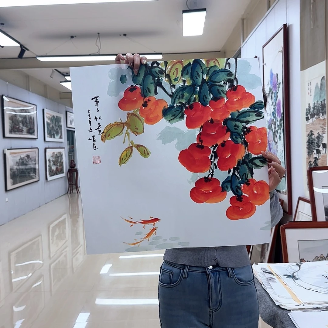 国画国画作品集一个