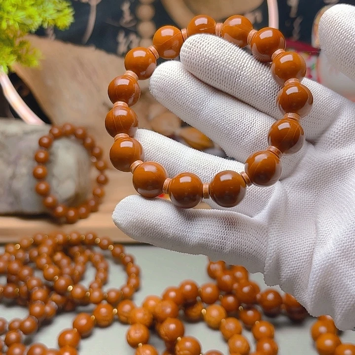 手串/手链橄榄核1.35广西老树红铁精品