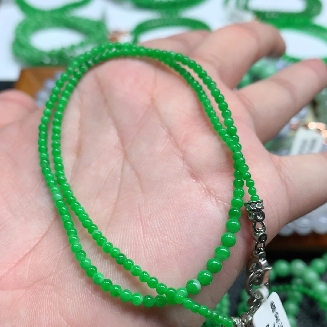 未镶嵌手链翡翠翡翠