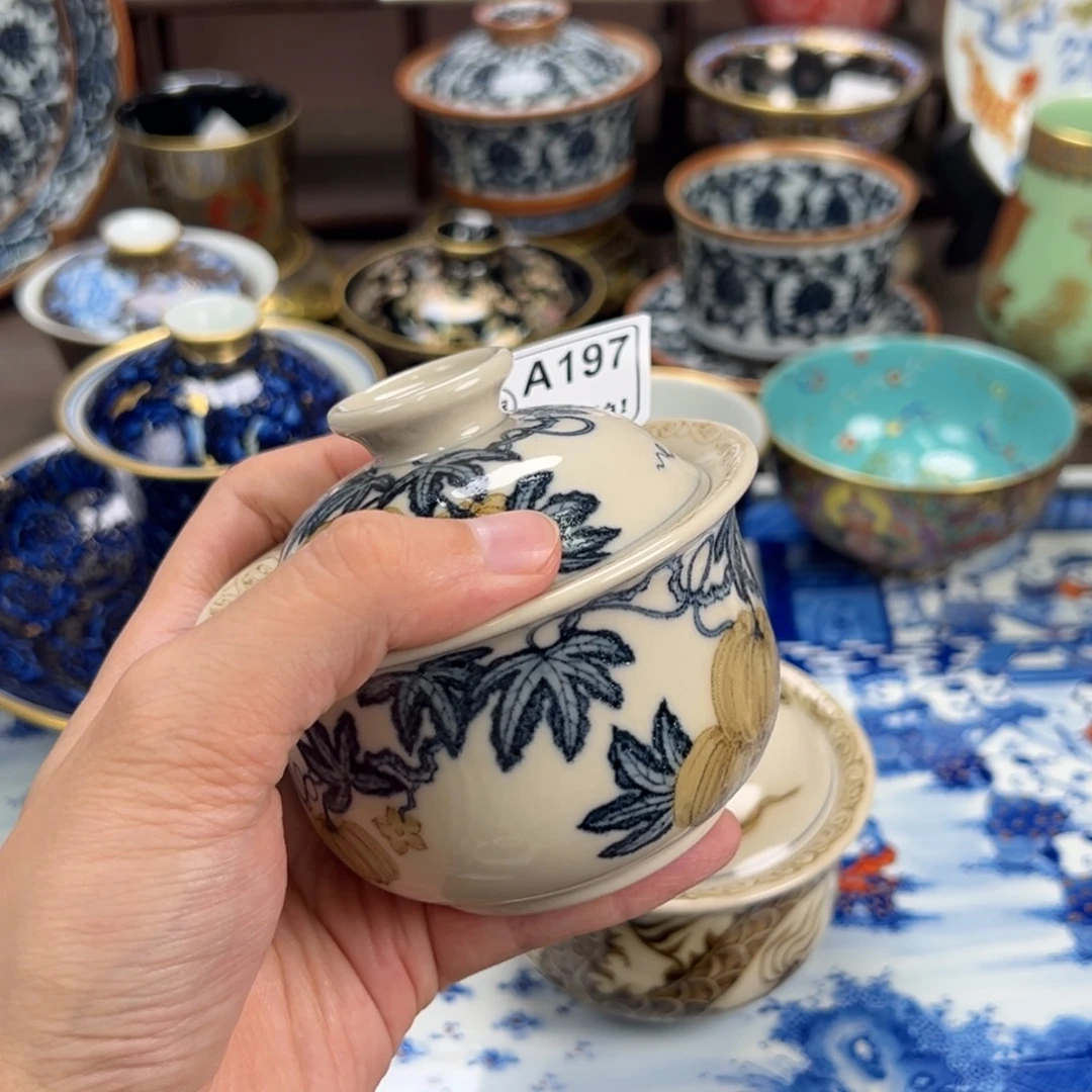 李***觉瓷片景德镇手工手绘陶瓷