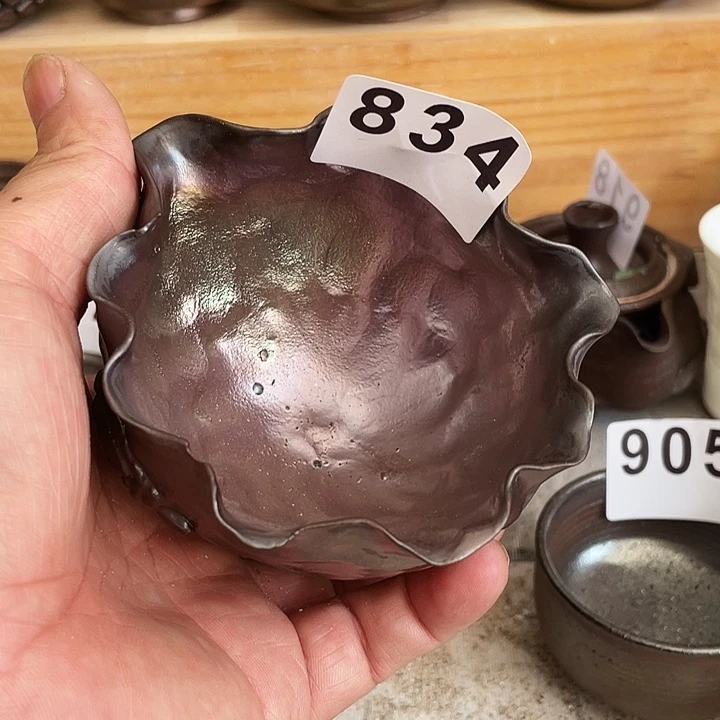柴烧纯手工裸烧834