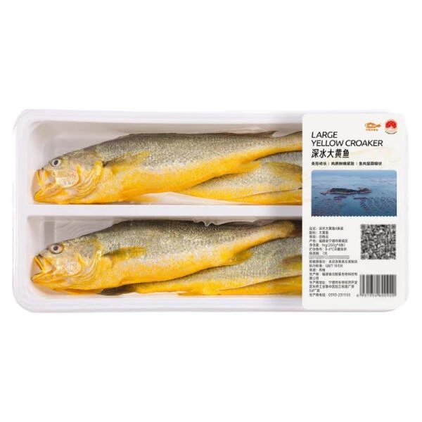 深水大黄鱼4条装单条净鱼重量≥250g
