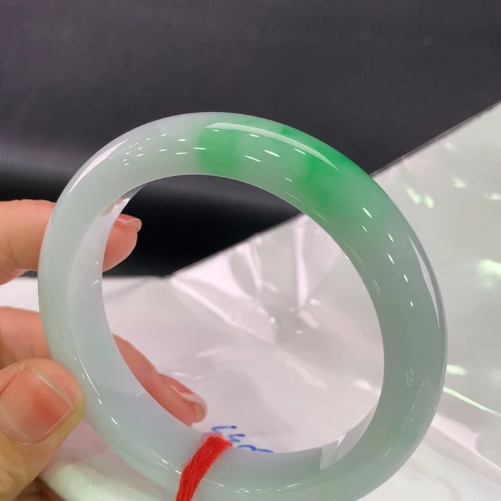 未镶嵌手镯翡翠正圈56
