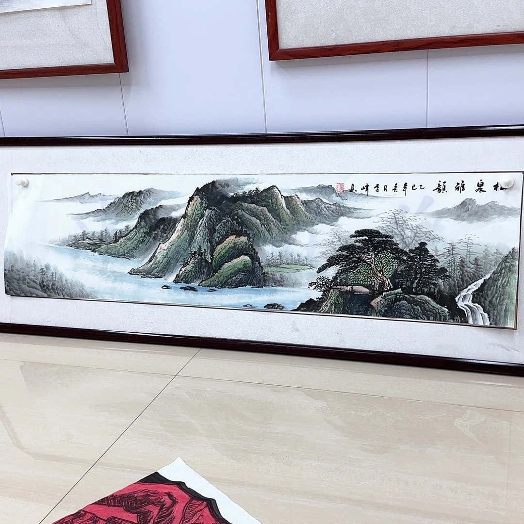 国画国画作品多次