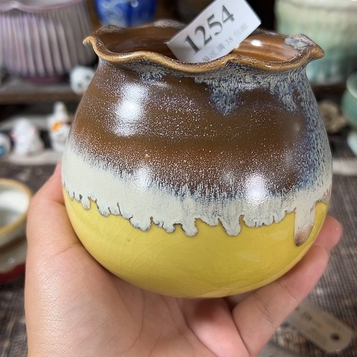 口7高9 手工花盆满30包邮