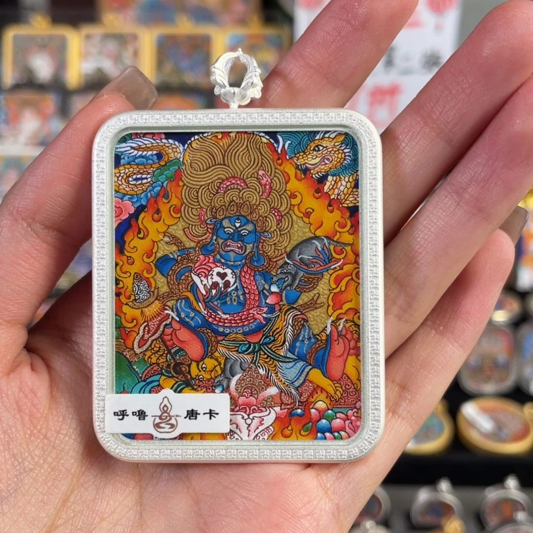 装裱画用****2小鱼热贡手绘艺术