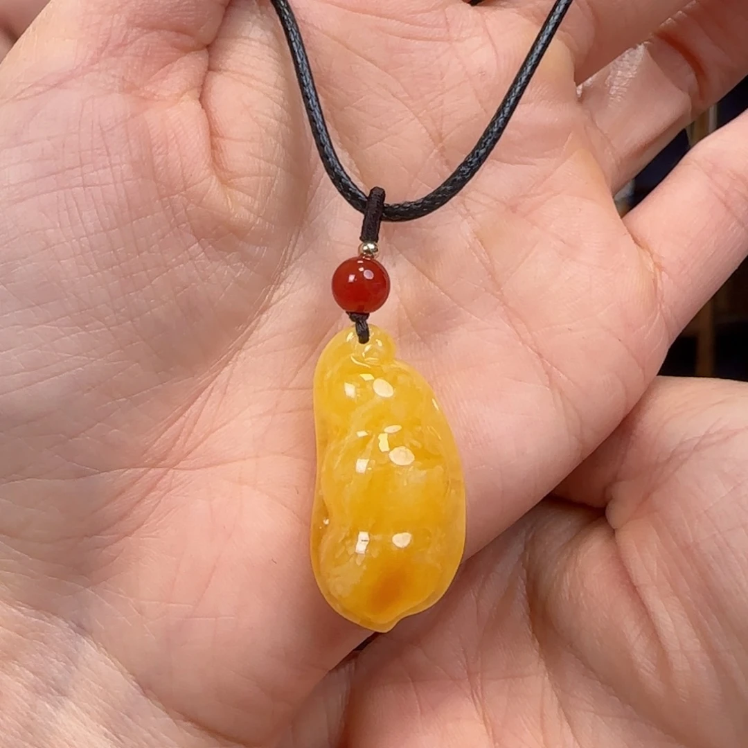 蜜蜡颈饰未镶嵌1111111111