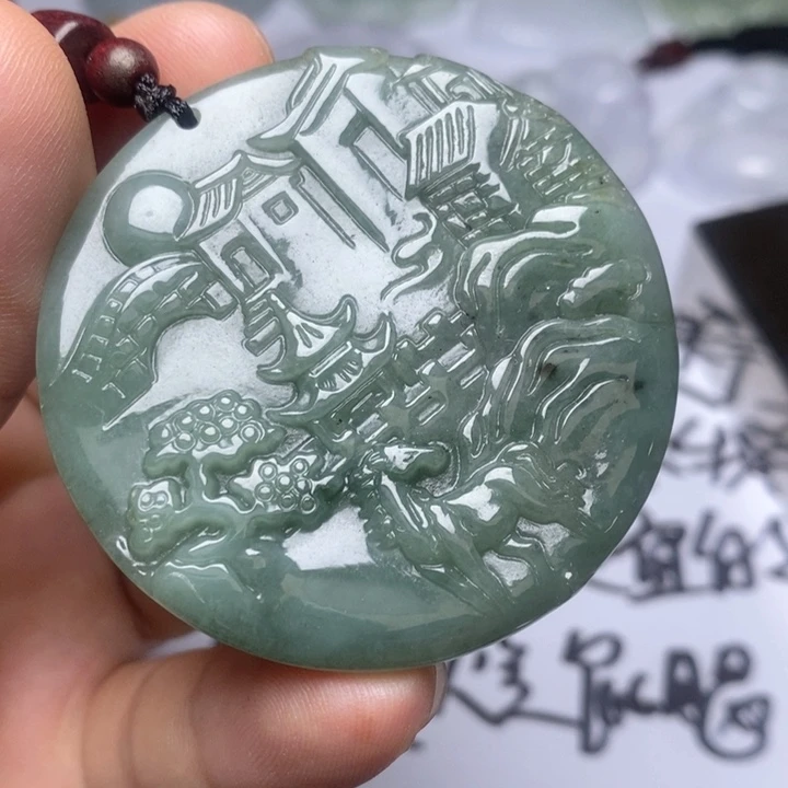 颈饰未镶嵌翡翠翡翠