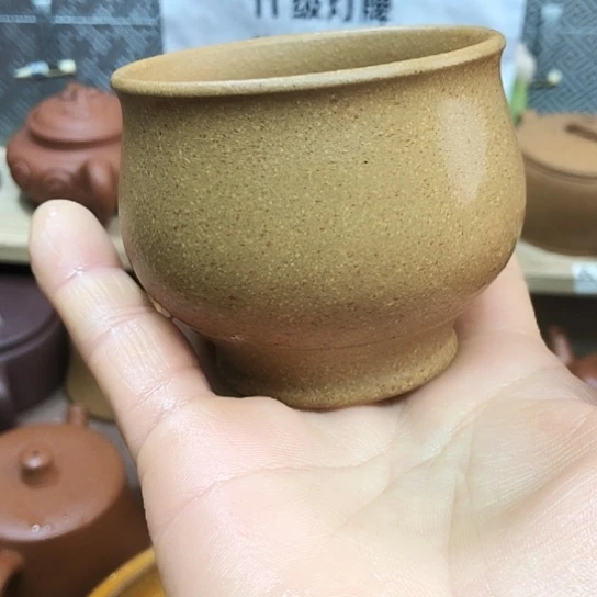 茶壶紫砂将坡泥主人杯160豪升左右有瑕疵