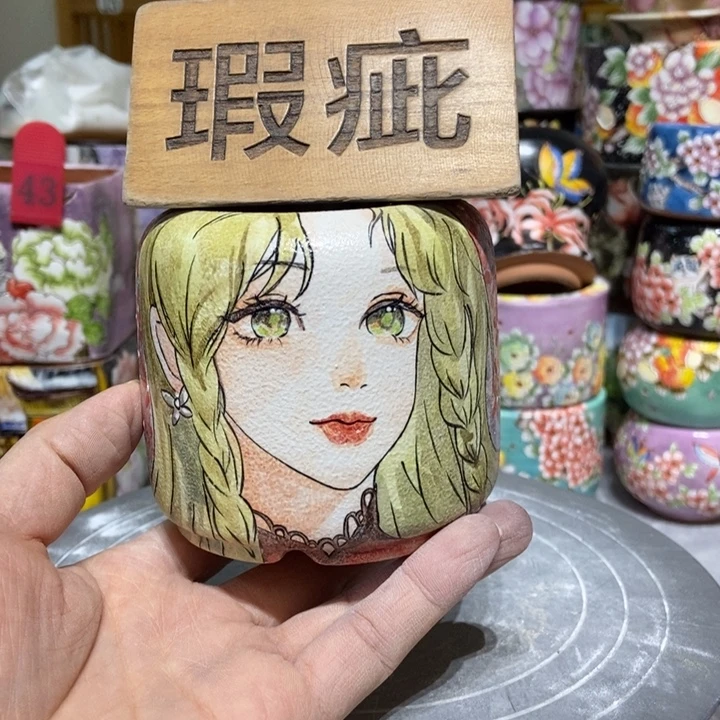 景德镇艺术手绘作品