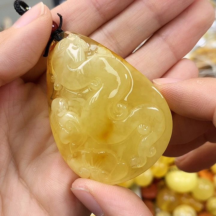 未镶嵌琥珀裸石琥珀蜜蜡