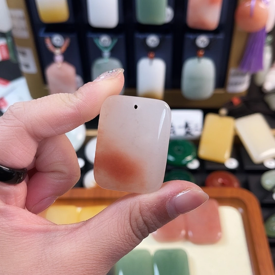 颈饰未镶嵌石英质玉ঞ****