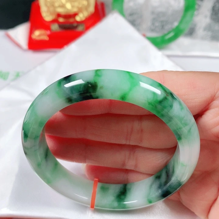 未镶嵌手镯翡翠  编号F1309 正圈55