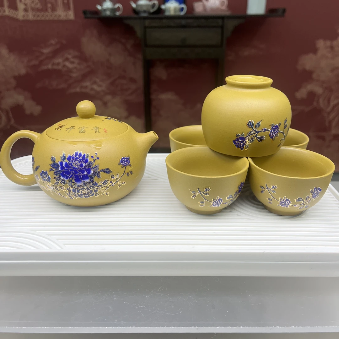 变色紫砂壶套装@ZHZ482