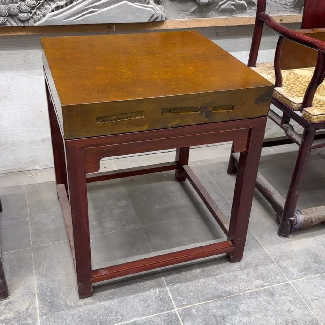 砖雕57-57 古铜色 一套 高66cm