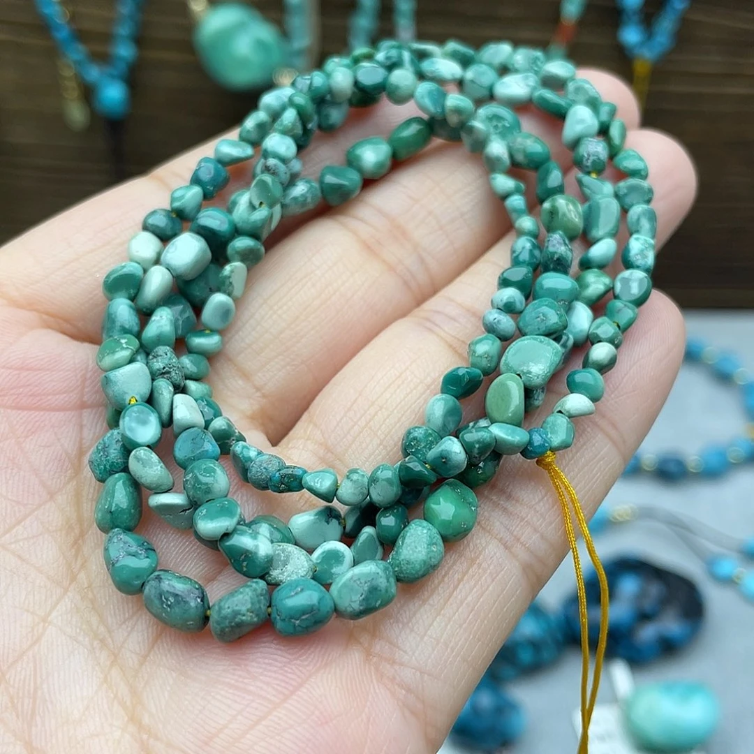 绿松石未镶嵌随行米链