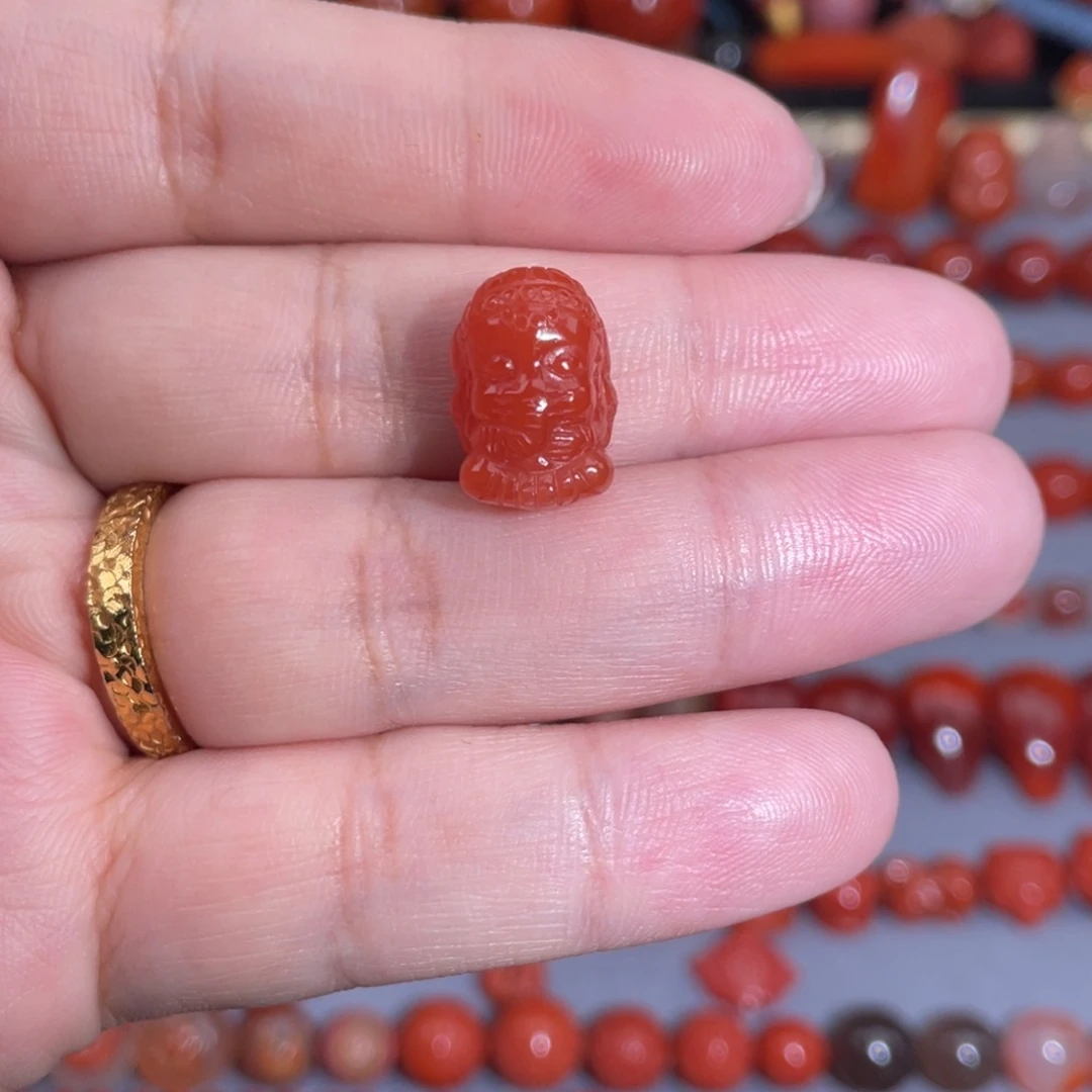 南红玛瑙宝宝象未镶嵌