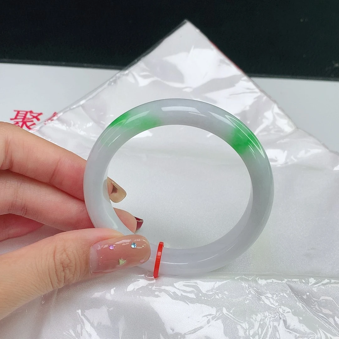 未镶嵌手镯翡翠天然翡翠A货36