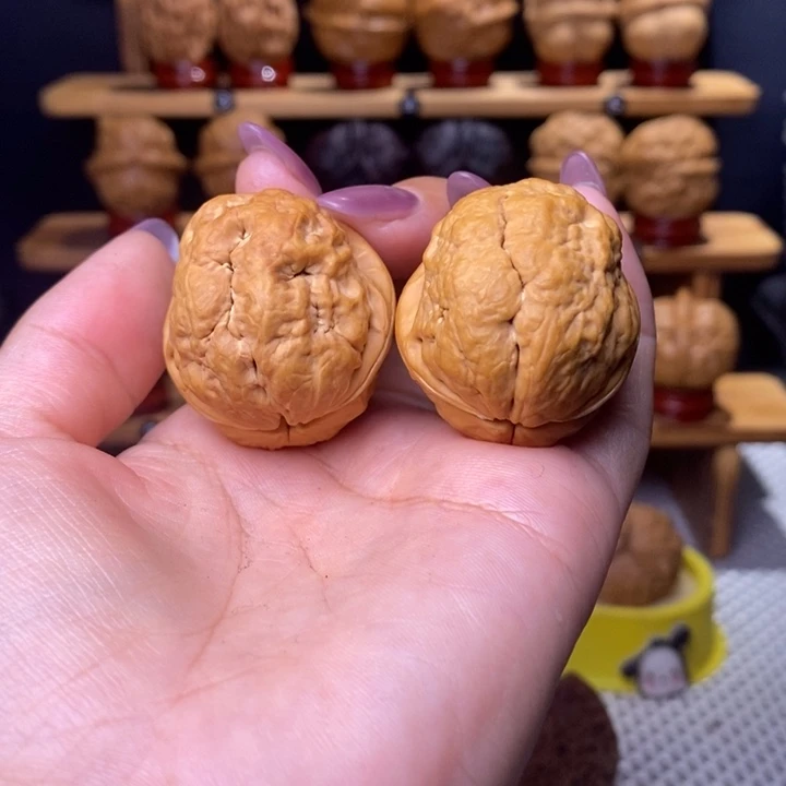 文玩核桃把件肌肉达摩5
