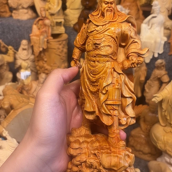 归***树柏木（崖柏）崖柏瑕疵关公