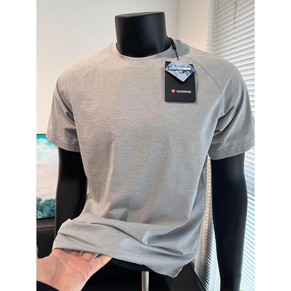 冰皮速干短袖男款夏季插肩袖索罗娜凉感t恤健身运动透气冰丝半袖