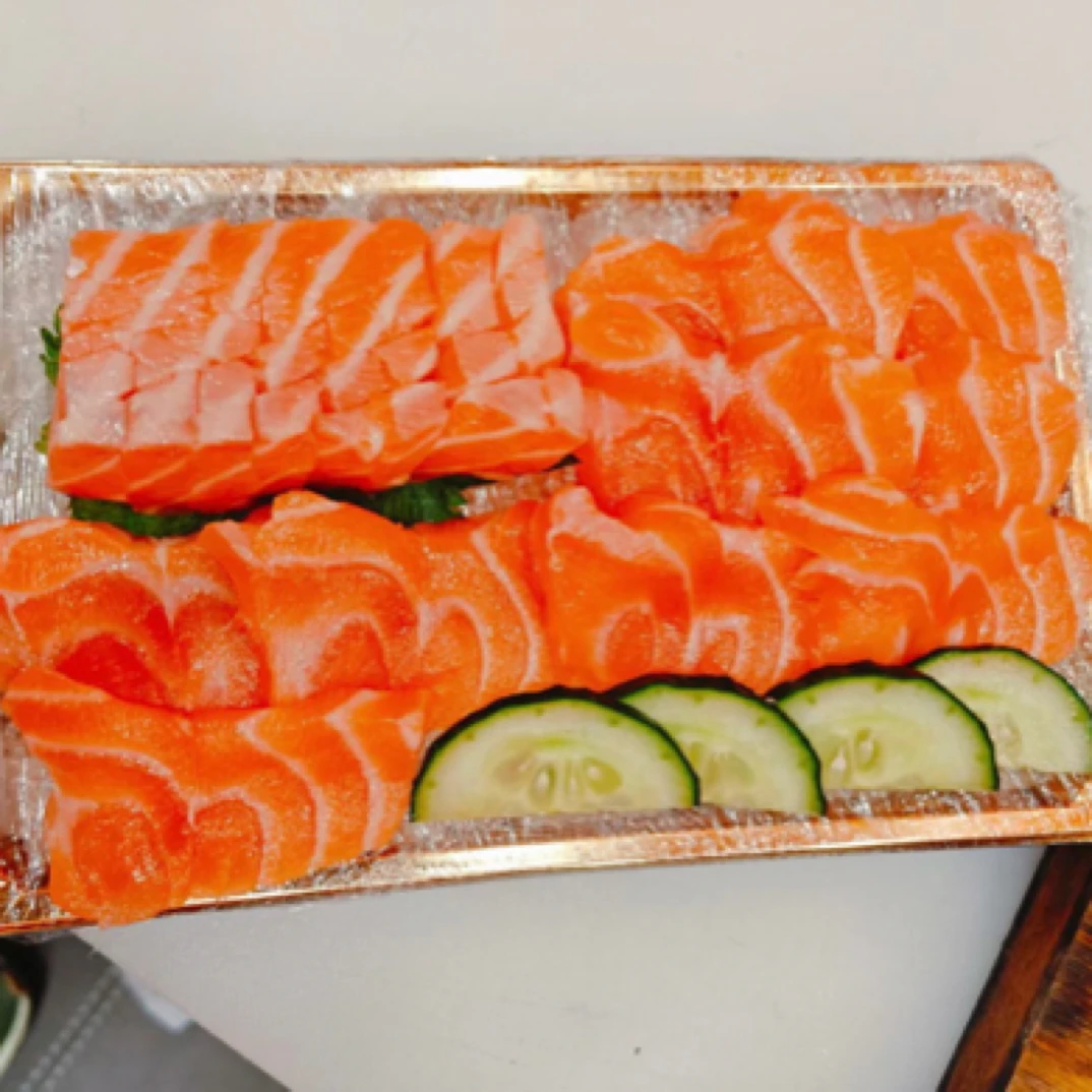 【安吉同城】小份皇冠三文鱼140g鲜切鱼肉鲜甜可口