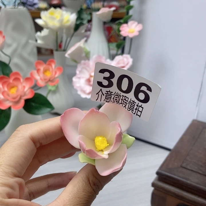 *****陶瓷手工制作陶瓷花