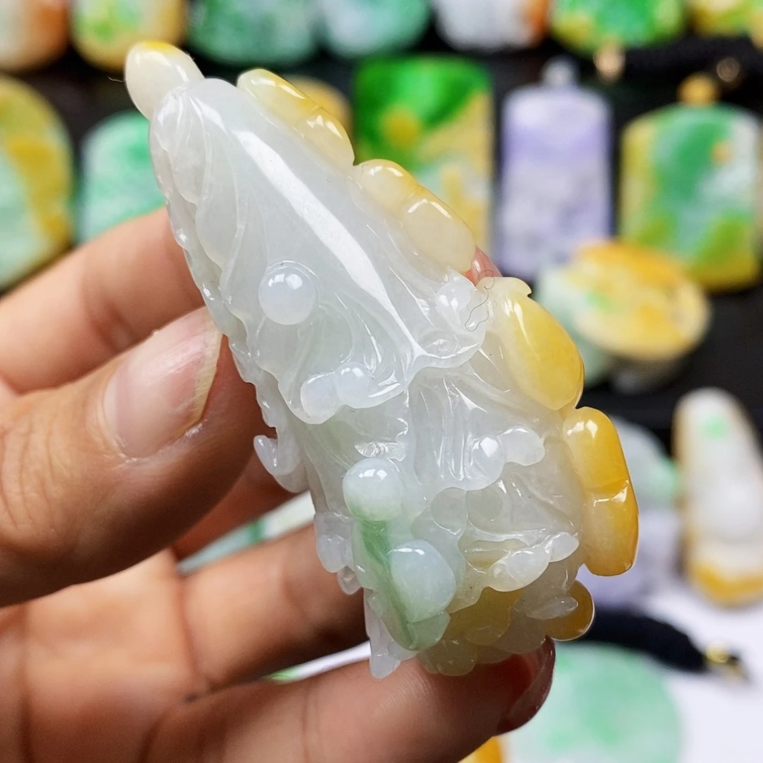 未镶嵌定制翡翠翡翠A货一物一证