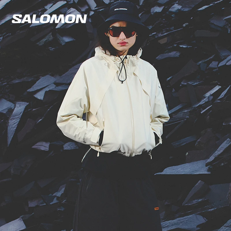 salomon萨洛蒙户外女款徒步登山休闲夹克SLATE GORETEX WSP JKT W