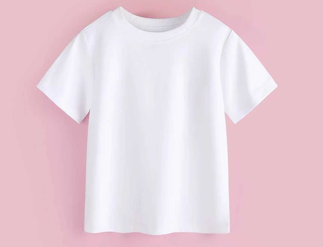 大庆仓 男女圆领银标百搭短袖凉感小白T恤  P5-19轻瑕疵  7月19日