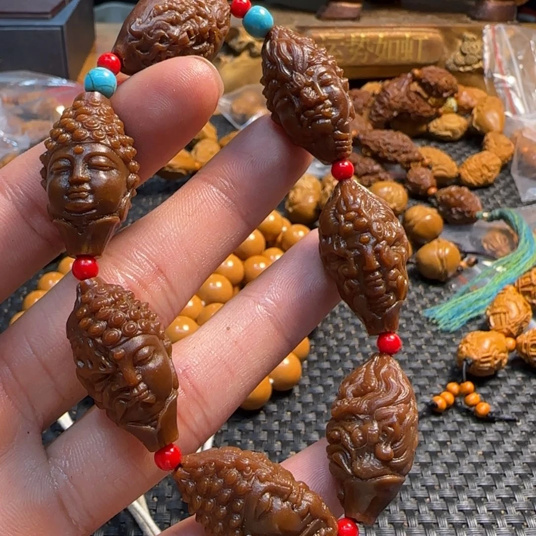 橄榄核手串/手链一念之间玉华