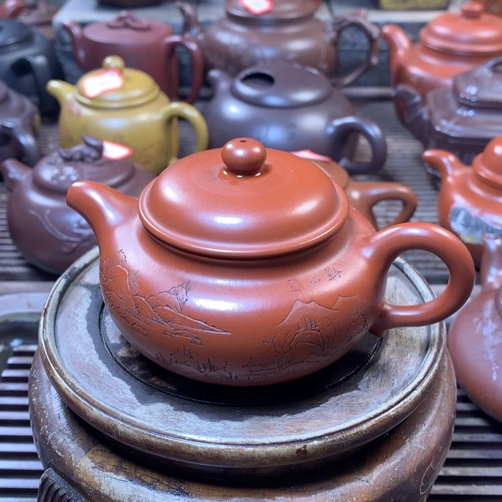 紫砂茶壶原矿手工147